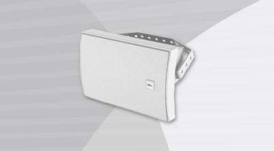AXIS C1004-E Network Cabinet Speaker front-left view.