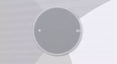 AXIS C1210-E Network Ceiling Speaker front view.